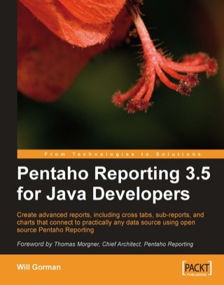 Pentaho Reporting 3.5 for Java Developers