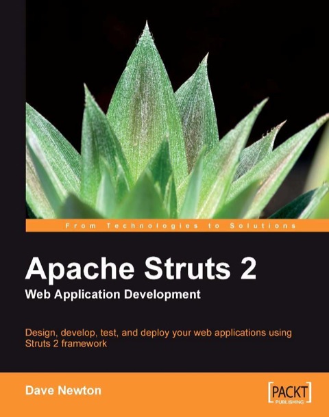 Cover image for book Apache Struts 2 Web Application Development
