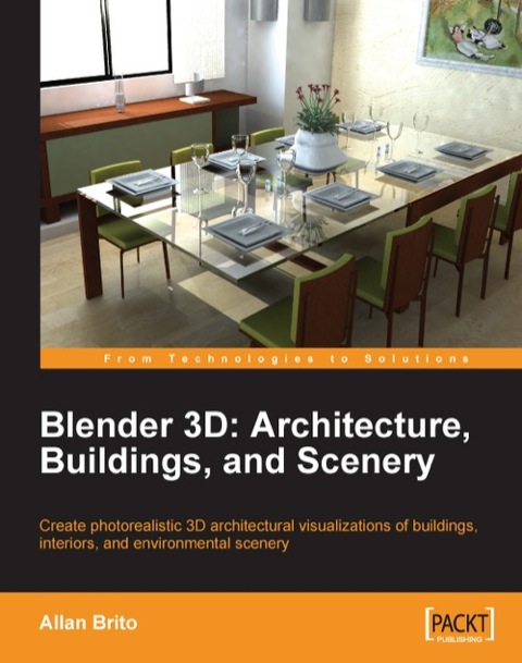 Cover image for book Blender 3D Architecture, Buildings, and Scenery
