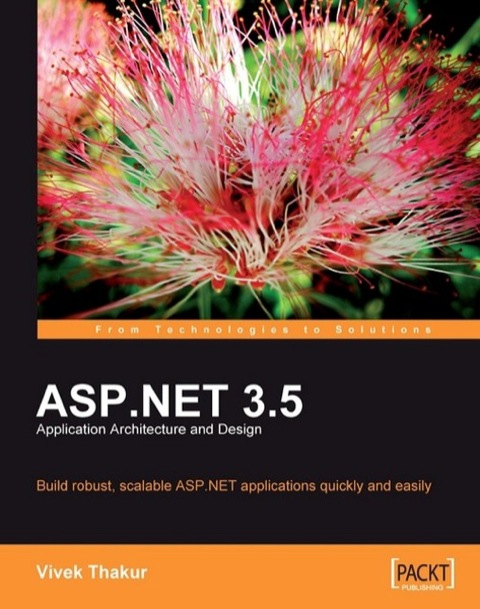 Cover image for book ASP.NET 3.5 Application Architecture and Design