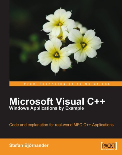 Cover image for book Microsoft Visual C++ Windows Applications by Example