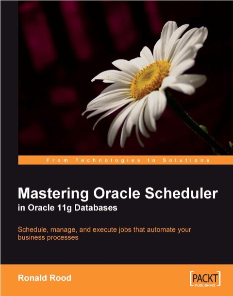 Cover image for book Mastering Oracle Scheduler in Oracle 11g Databases