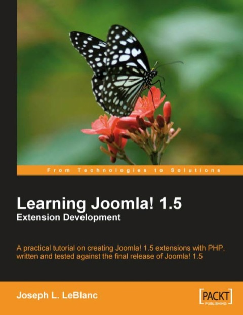 Cover image for book Learning Joomla! 1.5 Extension Development