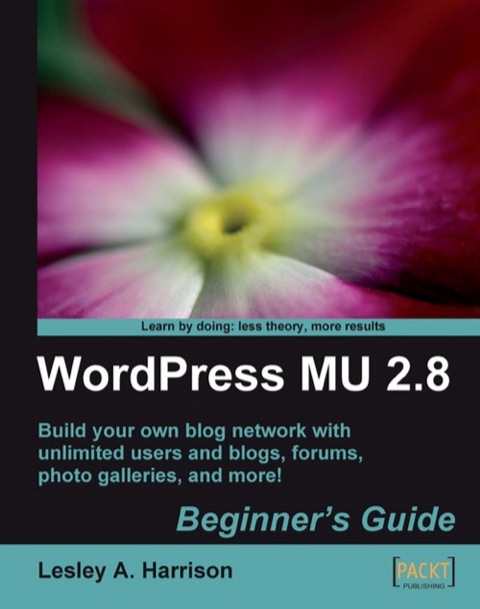 Cover image for book WordPress MU 2.8: Beginner's Guide