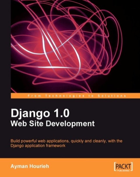 Cover image for book Django 1.0 Website Development