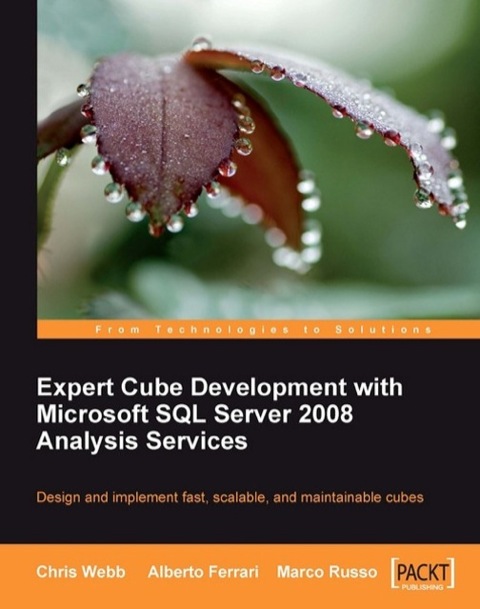Cover image for book Expert Cube Development with Microsoft SQL Server 2008 Analysis Services
