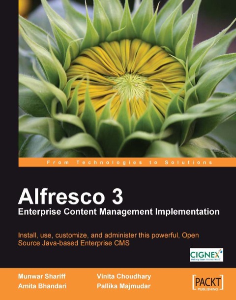 Cover image for book Alfresco 3 Enterprise Content Management Implementation