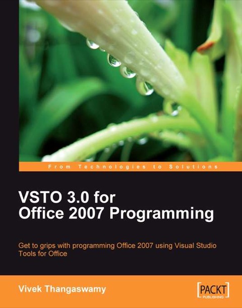 Cover image for book VSTO 3.0 for Office 2007 Programming