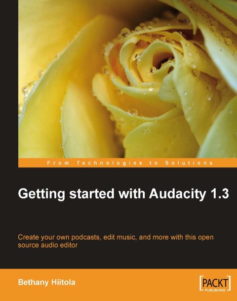 Cover image for book Getting started with Audacity 1.3