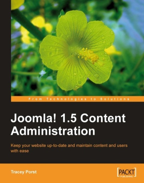 Cover image for book Joomla! 1.5 Content Administration