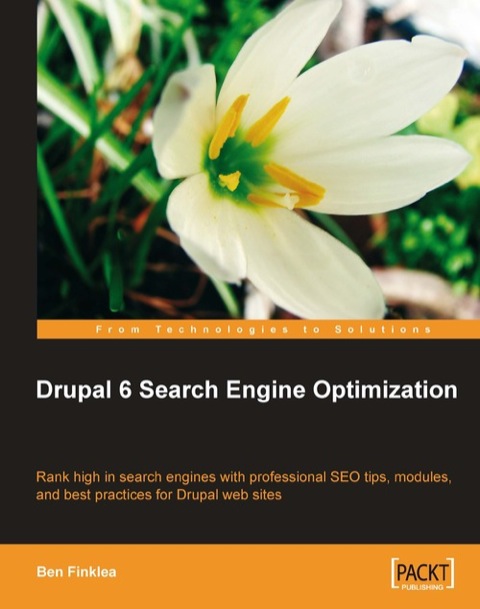 Cover image for book Drupal 6 Search Engine Optimization