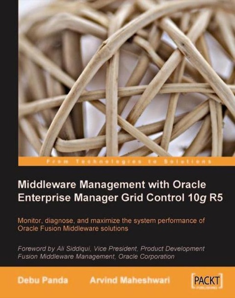Cover image for book Middleware Management with Oracle Enterprise Manager Grid Control 10g R5