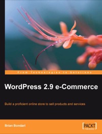 صورة الغلاف: WordPress 2.9 E-Commerce 1st edition 9781847198501