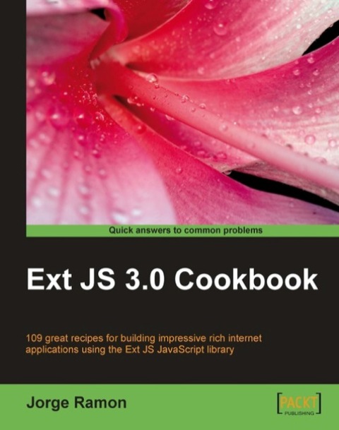 Cover image for book Ext JS 3.0 Cookbook