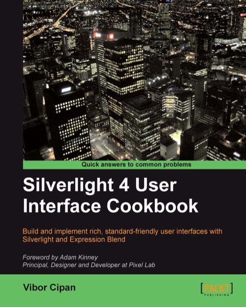 Cover image for book Silverlight 4 User Interface Cookbook