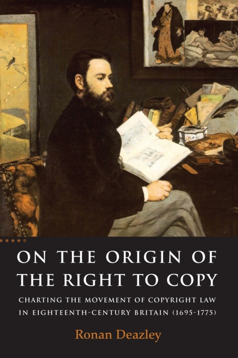 Cover image for book On the Origin of the Right to Copy