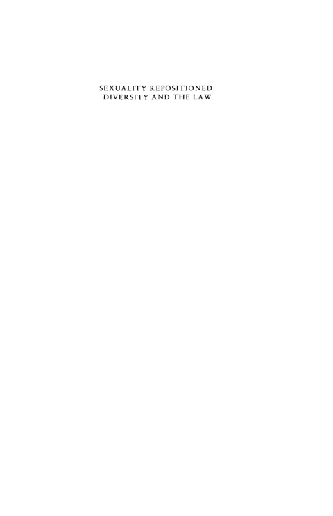 Cover image for book Sexuality Repositioned