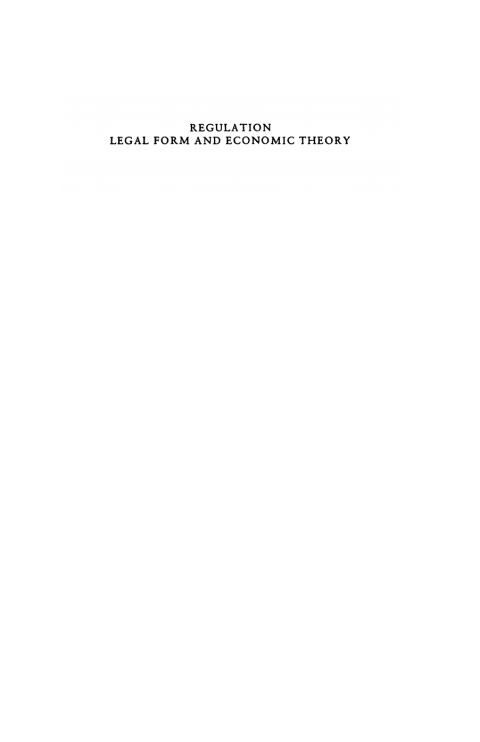 Cover image for book Regulation