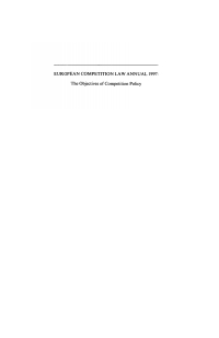صورة الغلاف: European Competition Law Annual 1997 1st edition 9781901362671