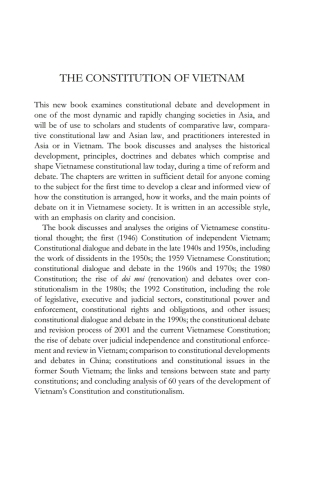 The Constitution of Vietnam