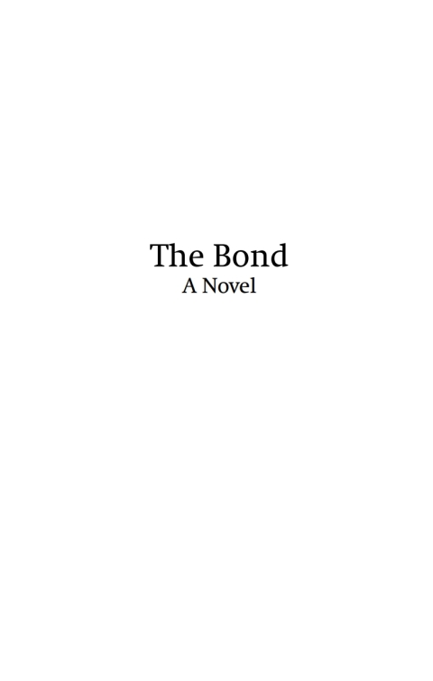 Cover image for book The Bond