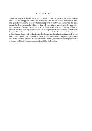 Nuclear Law