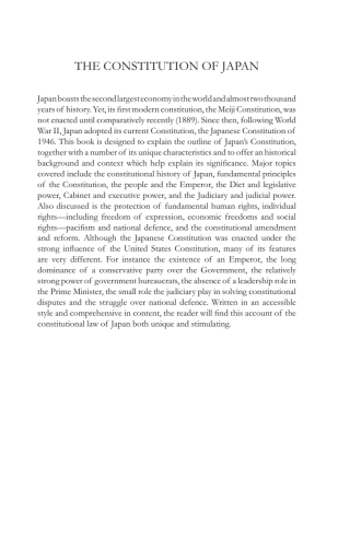 The Constitution of Japan