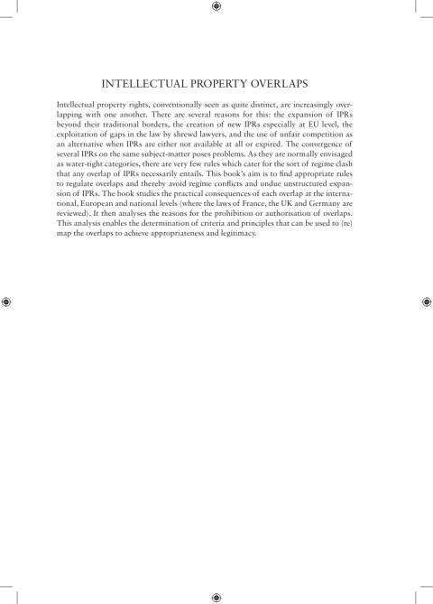 Cover image for book Intellectual Property Overlaps