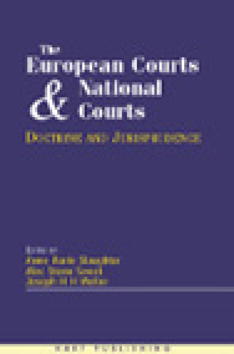 Cover image for book The European Court and National Courts