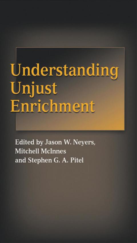 Cover image for book Understanding Unjust Enrichment