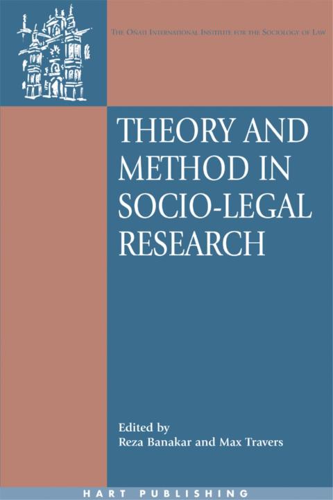 Cover image for book Theory and Method in Socio-Legal Research
