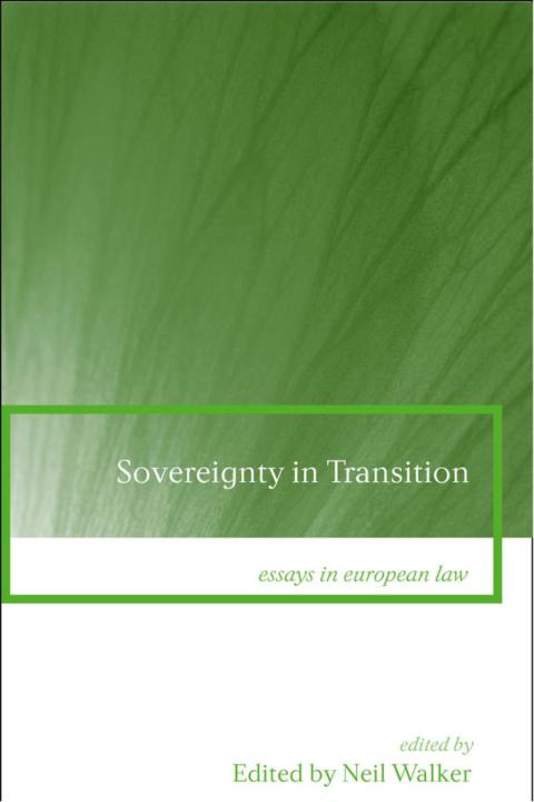 Cover image for book Sovereignty in Transition