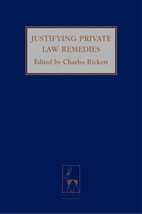 Cover image for book Justifying Private Law Remedies