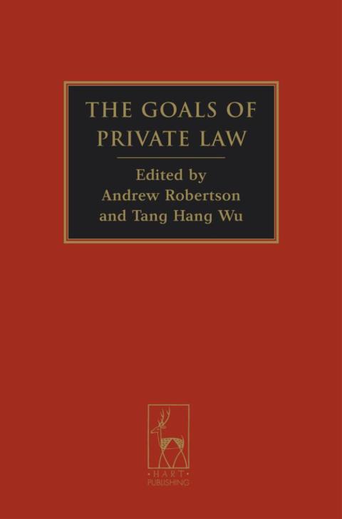 Cover image for book The Goals of Private Law
