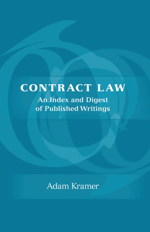 Cover image for book Contract Law
