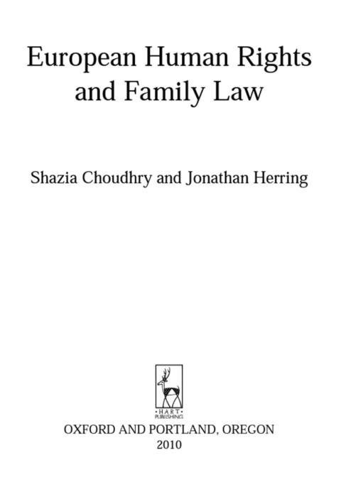 Cover image for book European Human Rights and Family Law