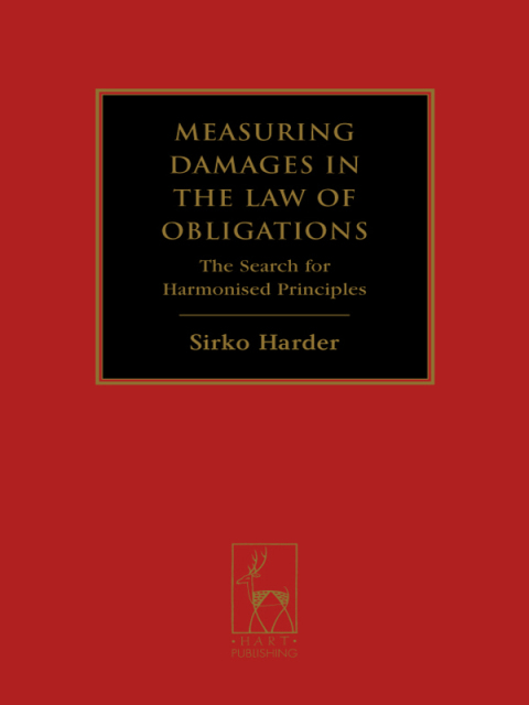 Cover image for book Measuring Damages in the Law of Obligations