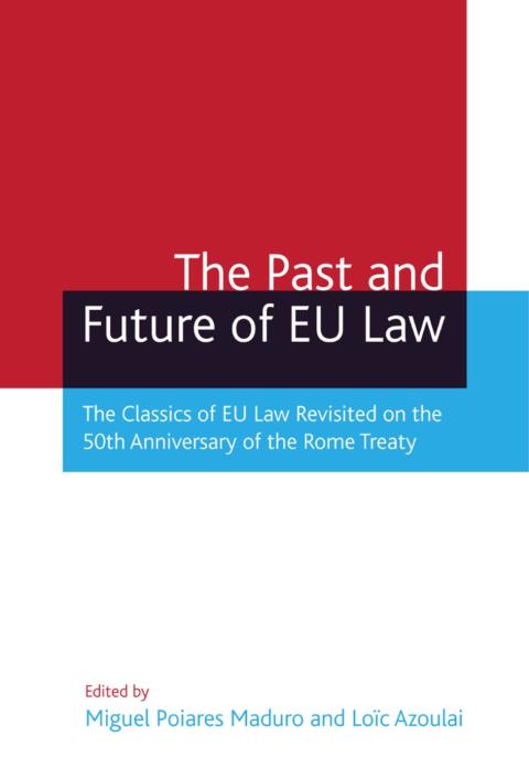 Cover image for book The Past and Future of EU Law