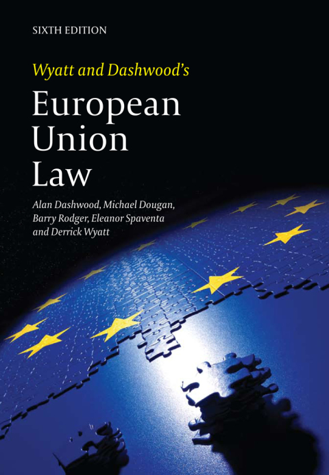 Cover image for book Wyatt and Dashwood's European Union Law