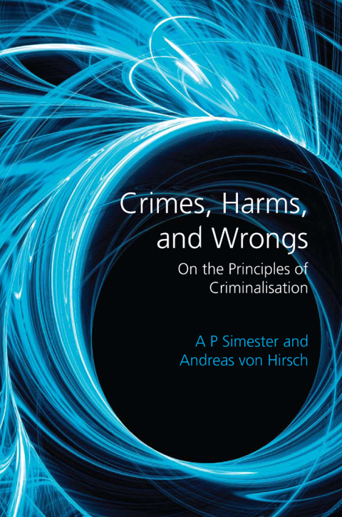 Crimes, Harms, and Wrongs 