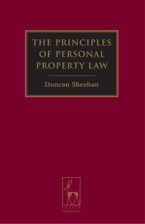 Cover image for book The Principles of Personal Property Law