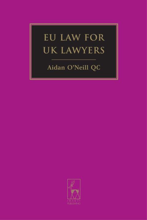 Cover image for book EU Law for UK Lawyers