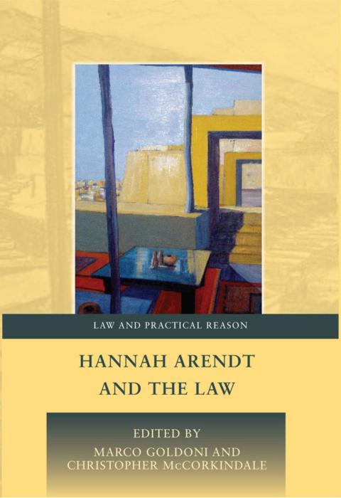 Cover image for book Hannah Arendt and the Law
