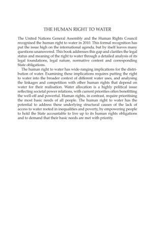 The Human Right to Water