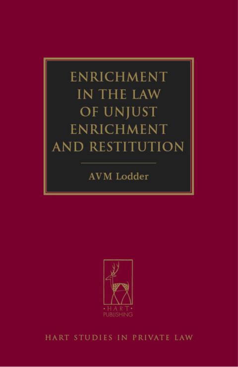 Cover image for book Enrichment in the Law of Unjust Enrichment and Restitution