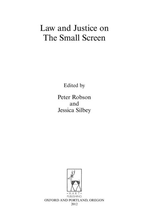 Cover image for book Law and Justice on the Small Screen