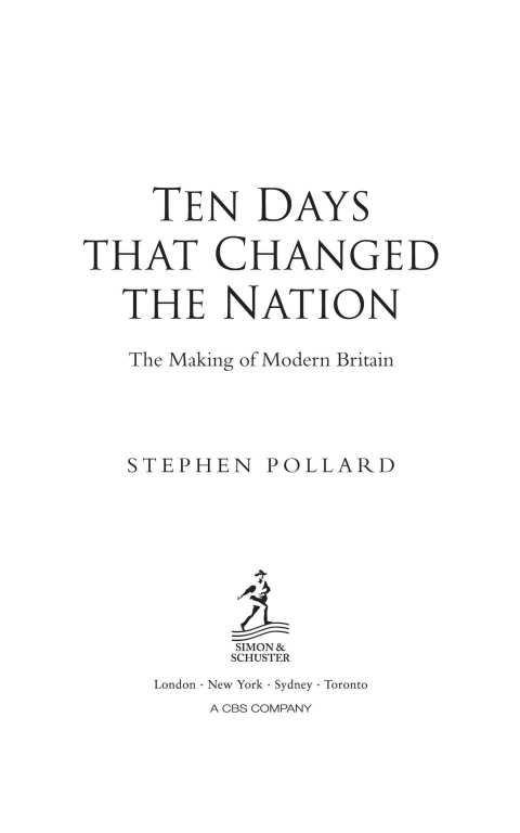 Cover image for book Ten Days that Changed the Nation