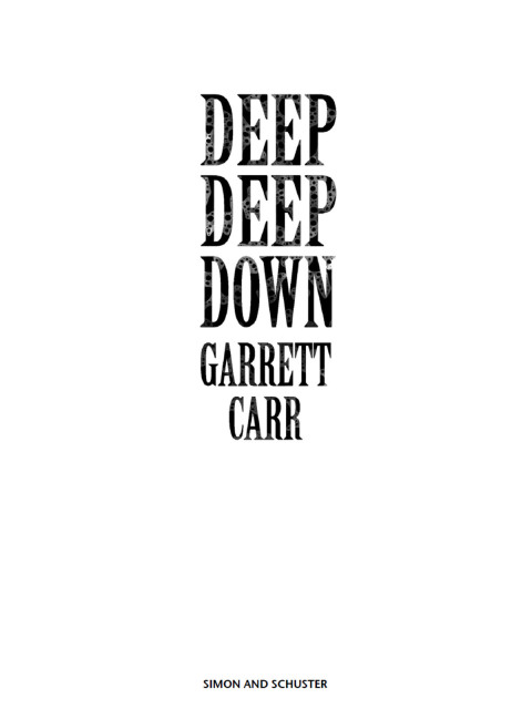 Cover image for book Deep Deep Down