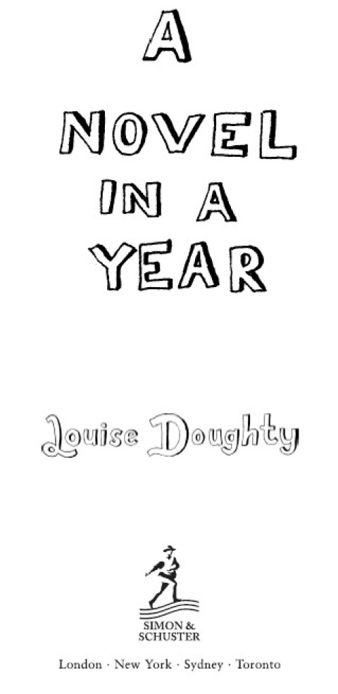 Cover image for book A Novel in a Year
