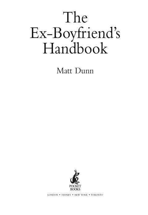 Cover image for book The Ex-Boyfriend's Handbook